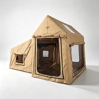 Vente directe d'usine, tente de camping gonflable, abri solaire extérieur, imperméable, résistant aux UV, pour séjours de nuit, tente de plage, tente de camping en plein air