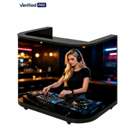 Écran LED de table sur mesure orienté vers l'avant pour DJ, borne publicitaire LED intérieure Plug and Play