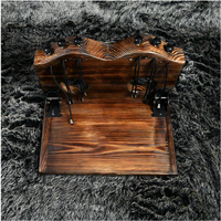 Jouet sexuel en bois pour la retenue de la cheville, jeu de chatouilles des orteils, outils de punition, entraînement sexuel, menottes BDSM, chatouilles des pieds pour couple