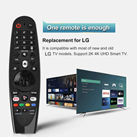Remote Control Universal IR HUAYU RM-G3900 V3 dengan Kode Tetap untuk Magic Smart TV, Dapat Diisi Ulang via USB & Fungsi Mouse