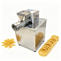 Mesin Pembuat Pasta Multifungsi Ekstruder untuk Mie Bentuk Cangkang, Orecchiette, Makaroni, Berbagai Bentuk, Stainless Steel, Komersial