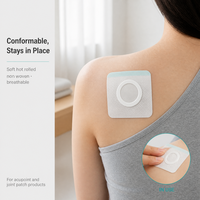 Patch thermique d'été en tissu non tissé thermorouleé, patch vierge respirant pour points d'acupuncture, pour la vente au détail