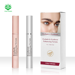 Suero orgánico natural para realzar el crecimiento de pestañas y potenciador de cejas con logotipo personalizado - Product Image 1
