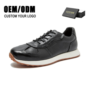 Zapatos de traje de cuero genuino de vaca hechos a mano de alta calidad para hombre, calzado Formal para <span class=keywords><strong>boda</strong></span>, oficina, carrera, verano, zapatos de vestir para hombre, Oxford - Product Image 1