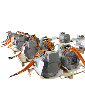 Nuevo Motor PMSM de Alta Precisión y Calidad OEM, 160KW 800N.m, Refrigeración por Agua, para Camión, 220V-415V, 1 Año de Garantía, EE. UU. - Product Image 1