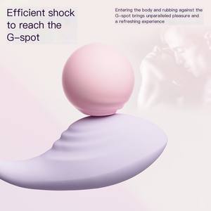 ワイヤレスアプリ制御バイブレーター-最新の人気防水温熱ジャンプエッグ10段階振動充電式ラテックス製 - Product Image 4