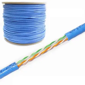 Network cable RJ45 UTP Cat6A POE 23AWG 1000ft 305M Solid BC