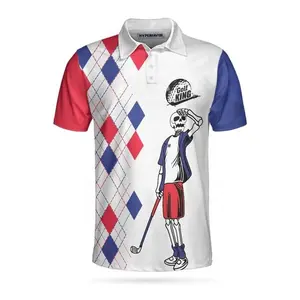 Top Quality Custom Design Sublimation Printing camisetas Golf Polo Shirts Casual Comfortable Men's Golf Tops Suppliers