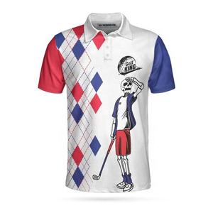 Transferencia de calor Diseño de logotipo personalizado Manga corta Golf de secado rápido para camisas Hombres Poliéster - Product Image 2