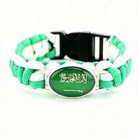 Bracelet en paracorde personnalisé avec le drapeau de la Pologne, bracelet de survie tricoté à la main pour la fête nationale et cadeau commémoratif touristique