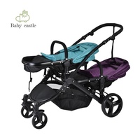 Poussette 3 en 1 avec Double parapluie pour bébés et tout-petits, siège de luxe pour jumeaux, offre spéciale,