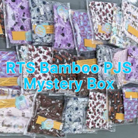 Expédition immédiate : Combinaisons bébé en bambou Whatnot, lots mystères, boîtes porte-bonheur en bambou pour nourrissons, boîte surprise à fermeture éclair bidirectionnelle