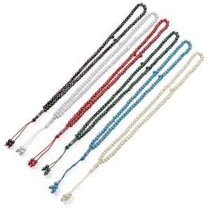 OEM 6mm99 Cuentas de Oración Islámicas de Resina con Estrella y Luna, Dropshipping, En Stock, Venta al por Mayor, Tasbih Musulmán, Otros Accesorios Étnicos - Product Image 2