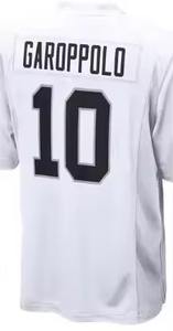 Maillot de football américain unisexe personnalisé, grande taille, style court et ample, respirant, imprimé numérique, manches courtes, 100 % polyester, séchage rapide - Product Image 4