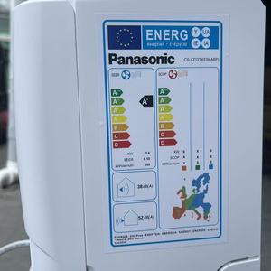 Condizionatore d'Aria Split Panasonic Giapponese per Casa, 9000 12000 18000 BTU, Inverter DC, R32, Solo Raffreddamento, Alette Dorate, 220V con Turbo - Product Image 6