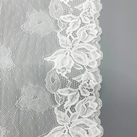 Garniture en dentelle élastique de 23 cm pour accessoires vestimentaires