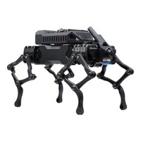 WAVEGO, 12-DOF Bionischer Hundeähnlicher Roboter, Open Source für ESP32 und PI4B, Gesichtserkennung, Farbverfolgung, Bewegungserkennung