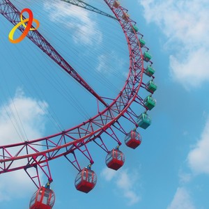 Grande Roue d'Exposition Extérieure Populaire, Équipement d'Attraction en Acier, Capacité 294 Personnes, pour Parc à Thème, Divertissement Familial, Carnaval, Hebei - Product Image 4