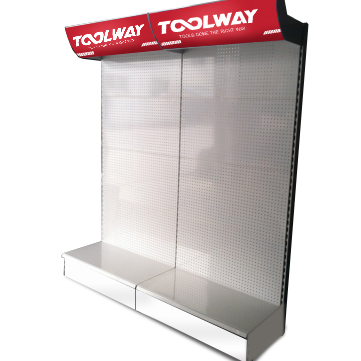 Peg board Tools Display Stand Display Racks Ausstellungs stand mit individuellem Rack