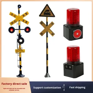 Luz <span class=keywords><strong>de</strong></span> Señalización <span class=keywords><strong>de</strong></span> Tráfico <span class=keywords><strong>de</strong></span> Advertencia para Entrada <span class=keywords><strong>de</strong></span> <span class=keywords><strong>Ferrocarril</strong></span> <span class=keywords><strong>de</strong></span> Aluminio, Marca Guang'an, con Alarma Audiovisual Multifunción Intermitente - Product Image 3