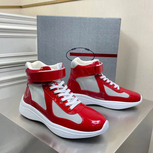 Chaussures décontractées de luxe pour hommes, baskets en cuir de haute qualité, design de créateur, doublure en tissu de coton pour le printemps, l'automne et l'hiver - Product Image 4