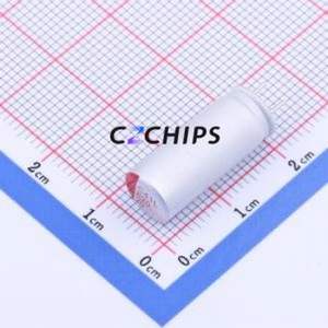 Condensateur solide SPL1DM821F20C35RS103, composant traversant (THT), D8xL20mm 820uF 20% 20V Polymère - Product Image 1