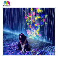 Boîte interactive intelligente de projection éducative pour enfants Mayeter avec garantie d'un an, blanche/noire, 220x140x95mm