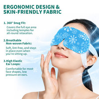 Nouveaux produits en gros : Masque oculaire rafraîchissant jetable, masque oculaire à la glace, masque oculaire en gel rafraîchissant à l'ectoïne