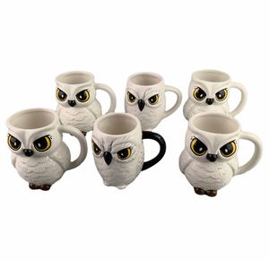 แก้วเซรามิครูปนกฮูก 3 มิติ แก้วกาแฟลายการ์ตูนสุดสร้างสรรค์ แก้วเซรามิค 3 มิติสำหรับเด็ก - Product Image 5