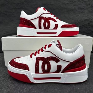 Chaussures de sport décontractées pour hommes, de luxe, haut de gamme, respirantes, à semelle épaisse, blanches, nouvelle collection - Product Image 4
