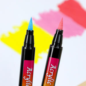 Marqueurs de peinture acrylique avec pointe fine, pointe moyenne, stylo de peinture pour la peinture sur roche, pour le bois, la céramique, le tissu, la toile, le métal, les tasses en verre - Product Image 3