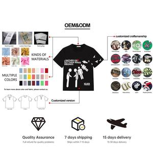 Camiseta Oversize de Corte Cuadrado con Borde Enrollado, Gráfico de Pegaso, Bordado Personalizado - Product Image 5