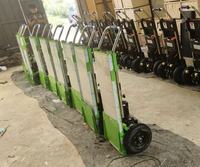 Chariot électrique pliable robuste et portable pour monter les escaliers avec plateforme, support OEM personnalisé