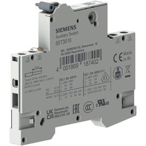 สวิตช์เสริมซีเมนส์ รุ่น 5ST3010 1NO+1NC แบบติดตั้งบนราง Din สำหรับงานอุตสาหกรรม IP20 พลาสติก 50/60 Hz - Product Image 5