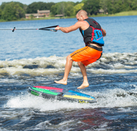 Tubes remorquables disque de surf gonflable rond dispositif aquatique planche de réveil pour enfants et adultes