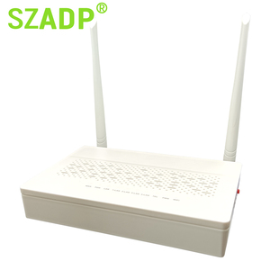 Módem Óptico GPON EPON con Doble Antena WiFi ONU 1GE+3FE+VOIP, Equipo <span class=keywords><strong>de</strong></span> Red <span class=keywords><strong>de</strong></span> Banda Ancha <span class=keywords><strong>de</strong></span> Fibra Óptica FTTH - Product Image 1