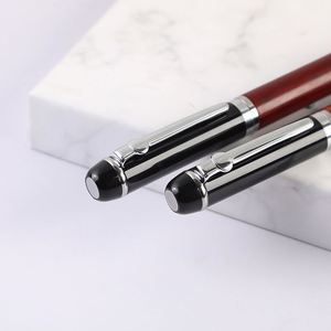 Bolígrafo de Regalo Publicitario Retro Creativo, Bolígrafo de Gel de Madera Maciza con Tacto Pesado, Diseño Orb Sandalwood Metal, Logotipo Impreso para Promociones - Product Image 2