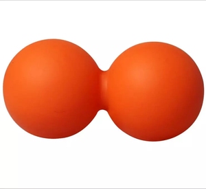 Doppelter <span class=keywords><strong>Lacrosse</strong></span>-Gummi-Massageball für Fuß & Körper Gym Erdnussball - Product Image 4
