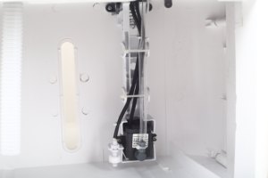 <span class=keywords><strong>Purificateur</strong></span> d'air ionique portable électrique à 3 vitesses, humidificateur évaporatif, <span class=keywords><strong>ventilateur</strong></span> refroidisseur d'air, 4 roues pivotantes, minuterie de 7,5 heures - Product Image 4