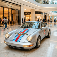 Voiture électrique pour enfants Martini Racing Classic Sports Car, 2500W, alimentée par batterie, véhicule pour enfants, parc d'attractions, vente en gros