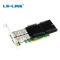Cartes d'interface réseau interne 100 Gbps LRES1014PF-2QSFP28 Adaptateur serveur 100G en stock
