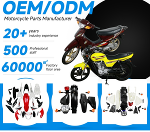 ชุดรถจักรยานยนต์สีแดงเต็มตัวสำหรับฮอนด้า Haojue KTM 110 - Product Image 6