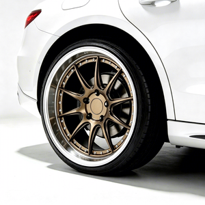 Cerchio in Lega di Alluminio Personalizzato 18x8.5 Offset <span class=keywords><strong>35</strong></span>, Schema Foratura 5x114.3, Mozzo 73.1mm, Bronzo Lavorato, Design Multirazze - Product Image 5