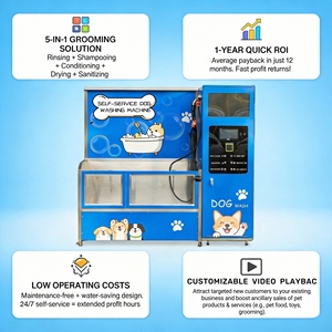 Kiosque de lavage pour chiens <span class=keywords><strong>PAT</strong></span> PET en plein air, 24h/24, machine de lavage pour chiens commerciale, station de nettoyage pour animaux de compagnie en libre-service - Product Image 2
