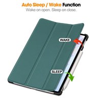 Nouvelle coque de tablette à trois volets pour Honor Pad V9, en PU rigide et PC, 11,5 pouces, avec fonction veille/réveil automatique, pour tablette Huawei Honor