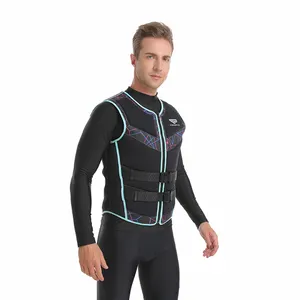 Sports nautiques personnalisés de qualité supérieure pour adultes gilet de sauvetage en néoprène pour jet ski surf wakeboard