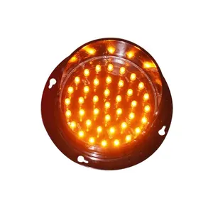 Exclusive Design Amber Arrow Board Bulb Waterproof Signal Module Traffic Light 100mm