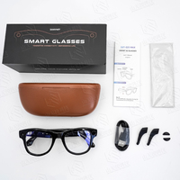 Lunettes Intelligentes SNT GS5 MAX à Double Lentille IA 2026 avec Étui de Recharge, Caméra 8MP, Enregistrement Vidéo, Casque Connecté Intelligent pour Femmes et Hommes
