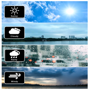 Trạm thời tiết không dây trong nhà ngoài trời với máy đo mưa và tốc độ gió, Trạm thời tiết kỹ thuật <span class=keywords><strong>s</strong></span>ố bão chuyên nghiệp với dữ liệu - Product Image 6