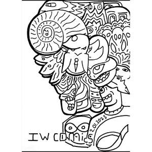 Stampa artistica Business Snail Art 3,5 x 5 pollici, elegante decorazione per l'ufficio - Product Image 1